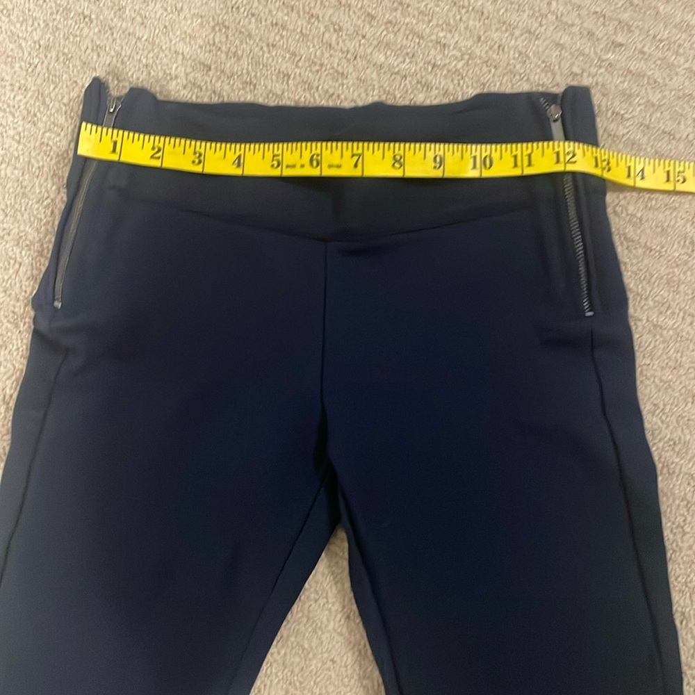 Zara trafaluc navy blue legging pants